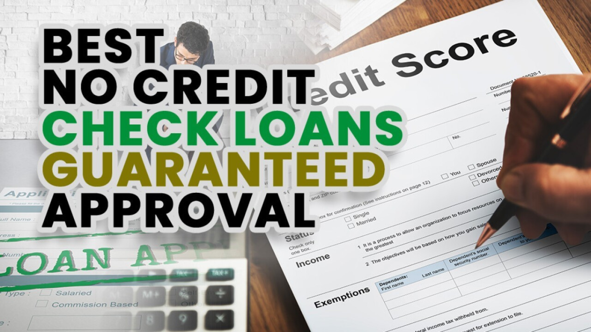 Quick and Easy Funds: No Credit Check Loans with Guaranteed Approval